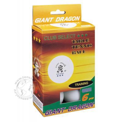 Комплект мячей для настольного тенниса Giant Dragon Club Select 33033