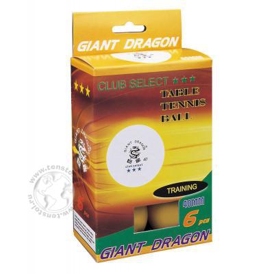 Комплект мячей для настольного тенниса Giant Dragon Club Select 33133